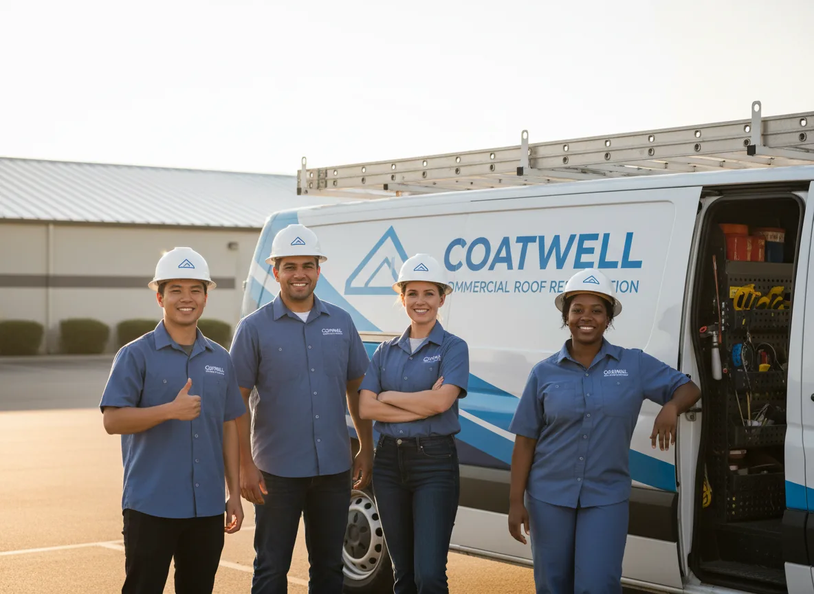 Commercial roof coating company in Pelsor, AR